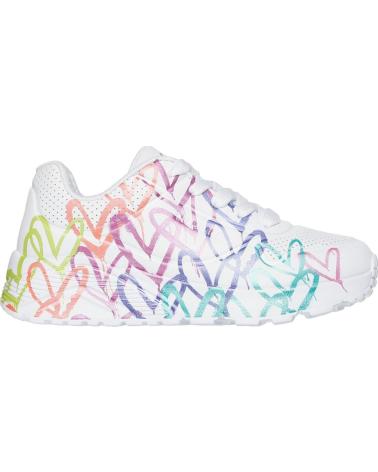 SKECHERS ZAPATILLAS DEPORTIVAS NINA 314098L WMT BLANCO