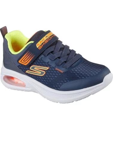 SKECHERS SPORTSCHUHE MICROSPEC MAX 404105L BLAU AZUL