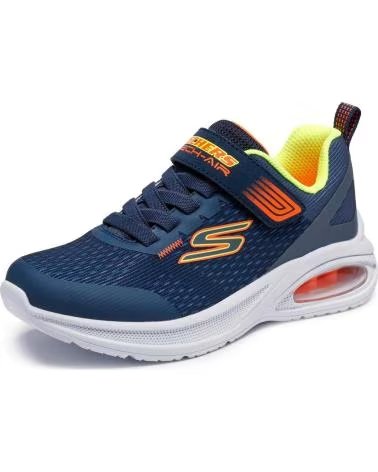 SKECHERS SPORTSCHUHE MICROSPEC MAX 404105L BLAU AZUL