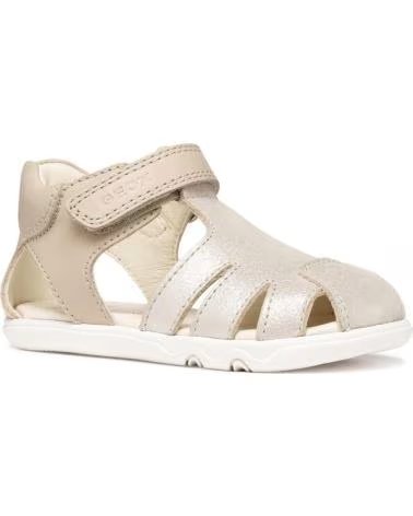 GEOX SANDALIAS NINA MODELO B SANDAL STEPPIEUP COLOR ORO C5000