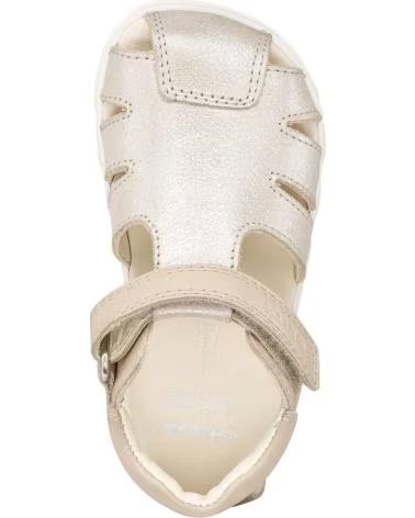 GEOX SANDALIAS NINA MODELO B SANDAL STEPPIEUP COLOR ORO C5000