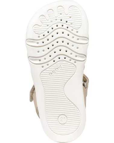 GEOX SANDALIAS NINA MODELO B SANDAL STEPPIEUP COLOR ORO C5000