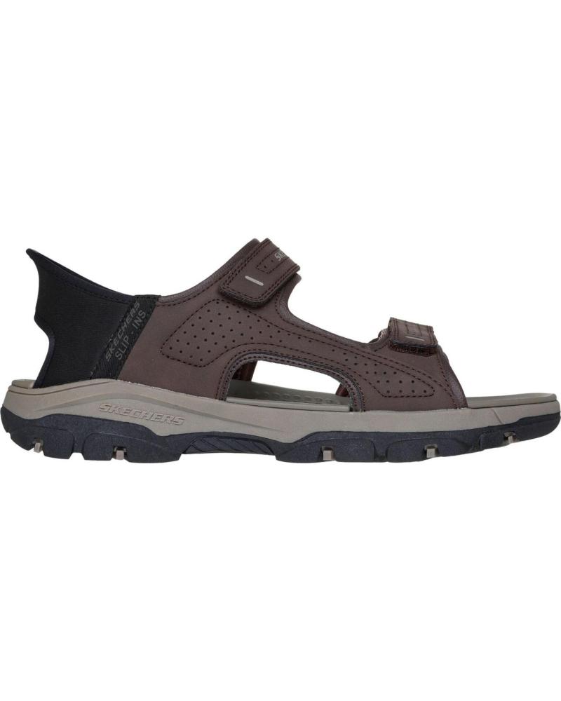 SKECHERS SANDALIAS HOMBRE 205289 CHOC MARRON