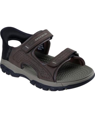 SKECHERS SANDALIAS HOMBRE 205289 CHOC MARRON