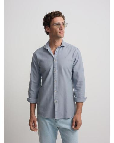 SILBON CAMISA AZUL DE MANGA LARGA SILBON AZUL