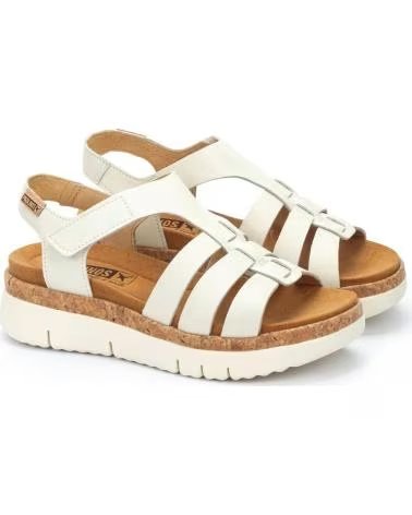 PIKOLINOS SANDALIAS 121-754 EN BLANCO PARA MUJER NATA