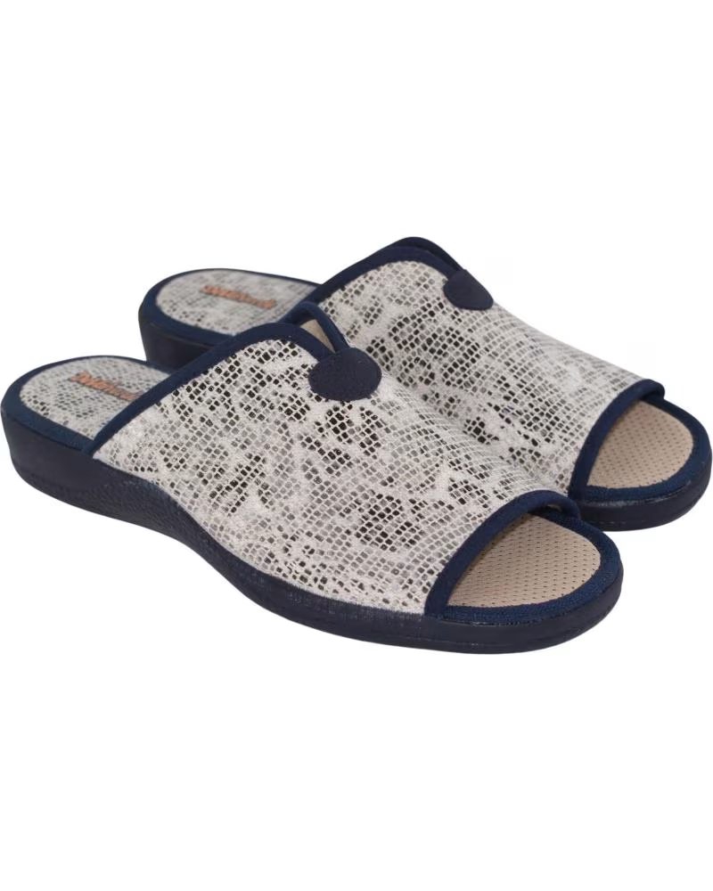 DEVALVERDE ZAPATILLA DE CASA EXTRA-CONFORT 1544 MARINO