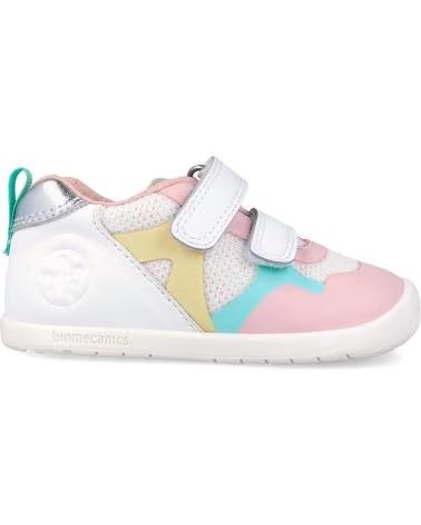 BIOMECANICS BASKETS BIOMECANICS RESPECTUEUSES POUR FILLE BLANCOMULTICOL