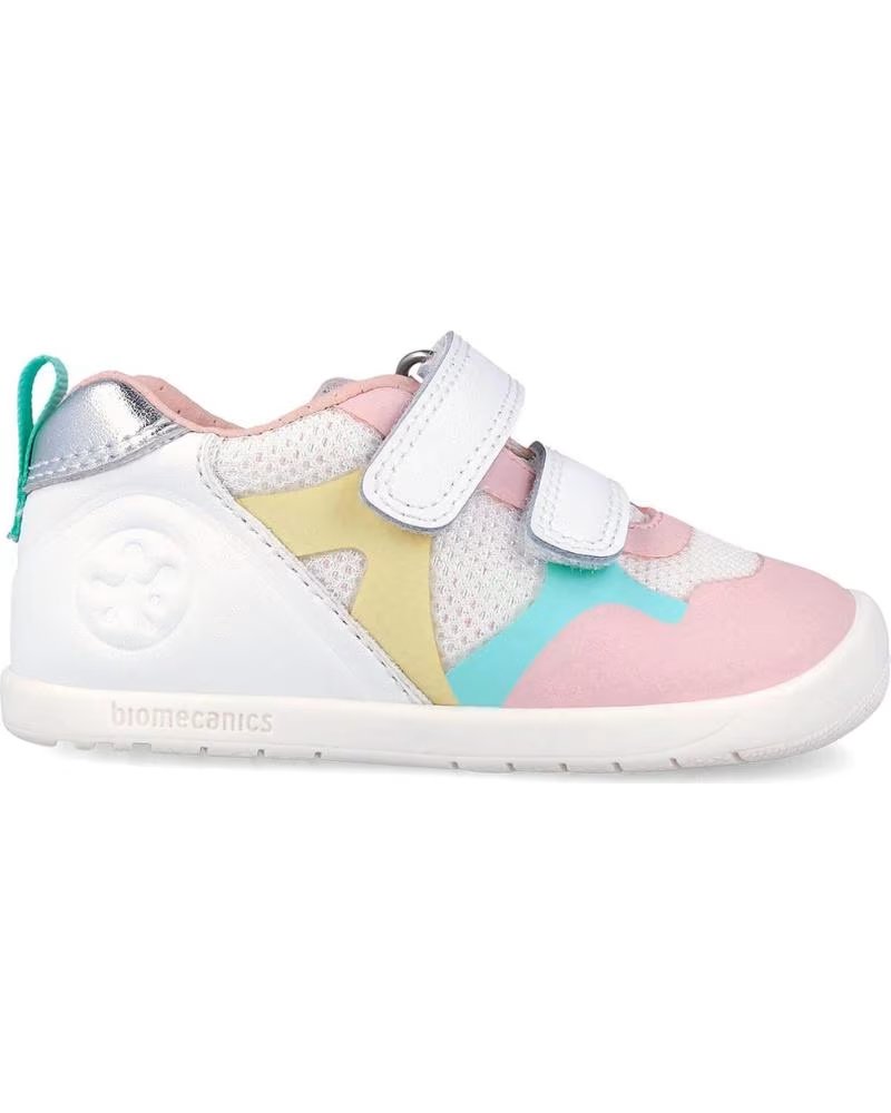 BIOMECANICS BASKETS BIOMECANICS RESPECTUEUSES POUR FILLE BLANCOMULTICOL