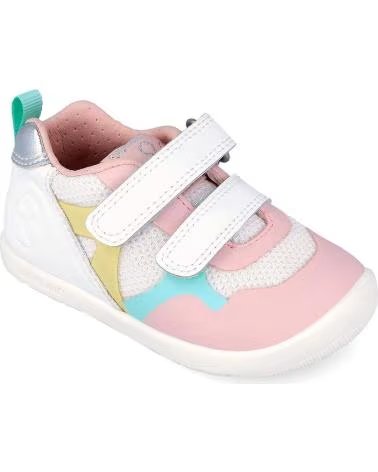 BIOMECANICS BASKETS BIOMECANICS RESPECTUEUSES POUR FILLE BLANCOMULTICOL