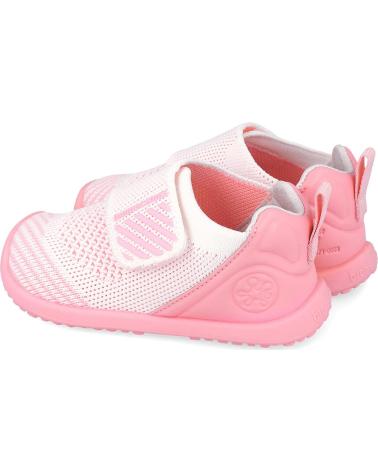 BIOMECANICS ZAPATOS CON REJILLA ROSAS INFANTIL - 262188-F113 262188-F113 BLANCO-ROSA