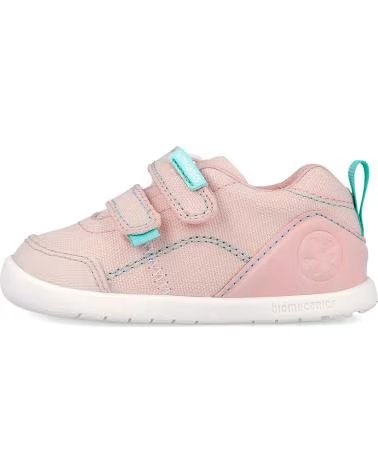BIOMECANICS ZAPATILLAS NINO MODELO 262190B COLOR  ROSA