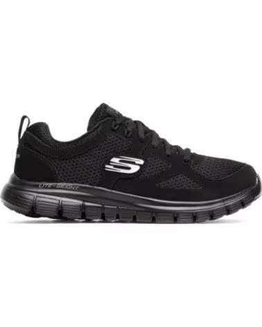 SKECHERS Zapatillas en color negro para hombre NEGRO