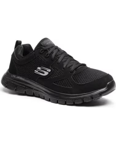SKECHERS Zapatillas en color negro para hombre NEGRO