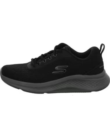 SKECHERS ZAPATILLAS SKECH-LITE PRO 2 0 BERRIX EN NEGRO PARA HOMBRE BLACK MESH-CHARCOAL PU