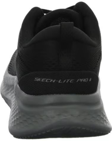 SKECHERS ZAPATILLAS SKECH-LITE PRO 2 0 BERRIX EN NEGRO PARA HOMBRE BLACK MESH-CHARCOAL PU