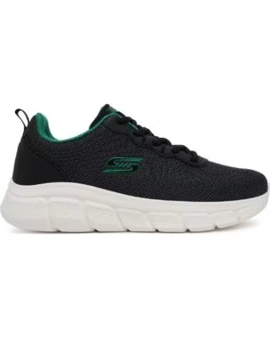 SKECHERS ZAPATILLAS 118109BLK EN NEGRO PARA HOMBRE BLACK MESH