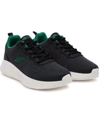 SKECHERS ZAPATILLAS 118109BLK EN NEGRO PARA HOMBRE BLACK MESH