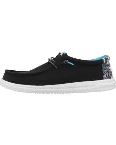 HEY DUDE INFORMALES HOMBRE MODELO WALLY H2O TROPICAL COLOR NEGRO BLAC INFORMALES HOMBRE MODELO WALLY H2O TROPICAL COLOR NEGRO BL