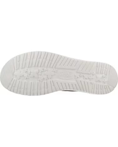 HEY DUDE TÊNIS MASCULINO WALLY MID CANVAS CINZA GREY