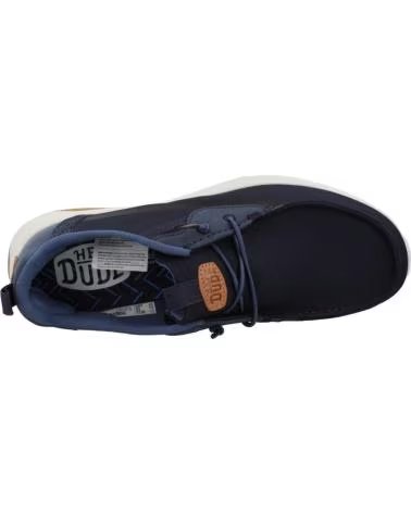 HEY DUDE ZAPATILLAS CASUALES PARA HOMBRE HEY DUDE WALLY DRIFT MESH AZUL NVYWHT
