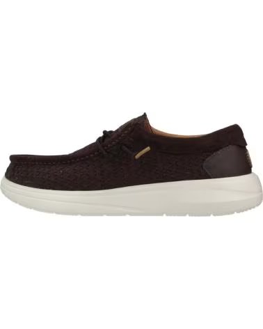 HEY DUDE INFORMALES HOMBRE MODELO WALLY COMF WOVEN COLOR MARRON BRWNM INFORMALES HOMBRE MODELO WALLY COMF WOVEN COLOR MARRON BRW