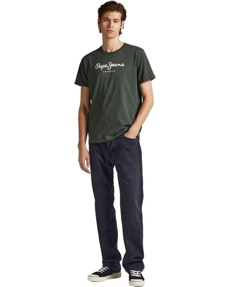 PEPE JEANS CAMISETA PEPE JEANS DE MANGA CURTA MASCULINA VERDE