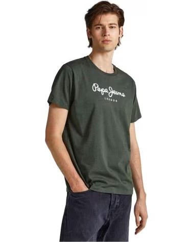 PEPE JEANS CAMISETA PEPE JEANS DE MANGA CURTA MASCULINA VERDE