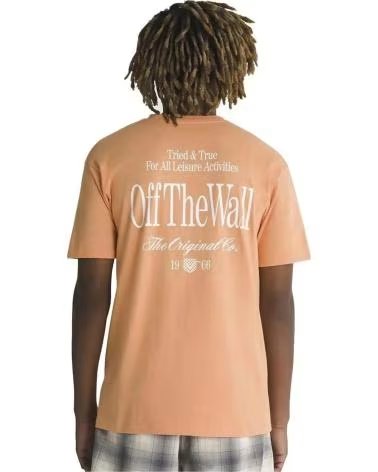 VANS OFF THE WALL CAMISETA DE MANGA CORTA VANS OFF THE WALL PARA HOMBRE NARANJA
