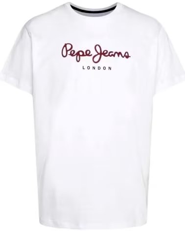 Inicio-PEPE-JEANS-CAMISETA-DE-MANGA-CORTA-PARA-UNISEX-BLANCO
