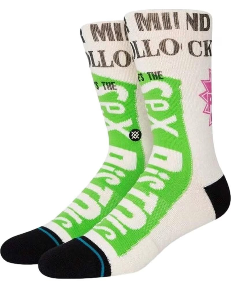 STANCE CHAUSSETTES STANCE "SEX PISTOLS" UNISEX BLANCO