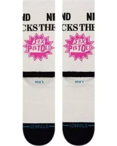 STANCE CHAUSSETTES STANCE "SEX PISTOLS" UNISEX BLANCO