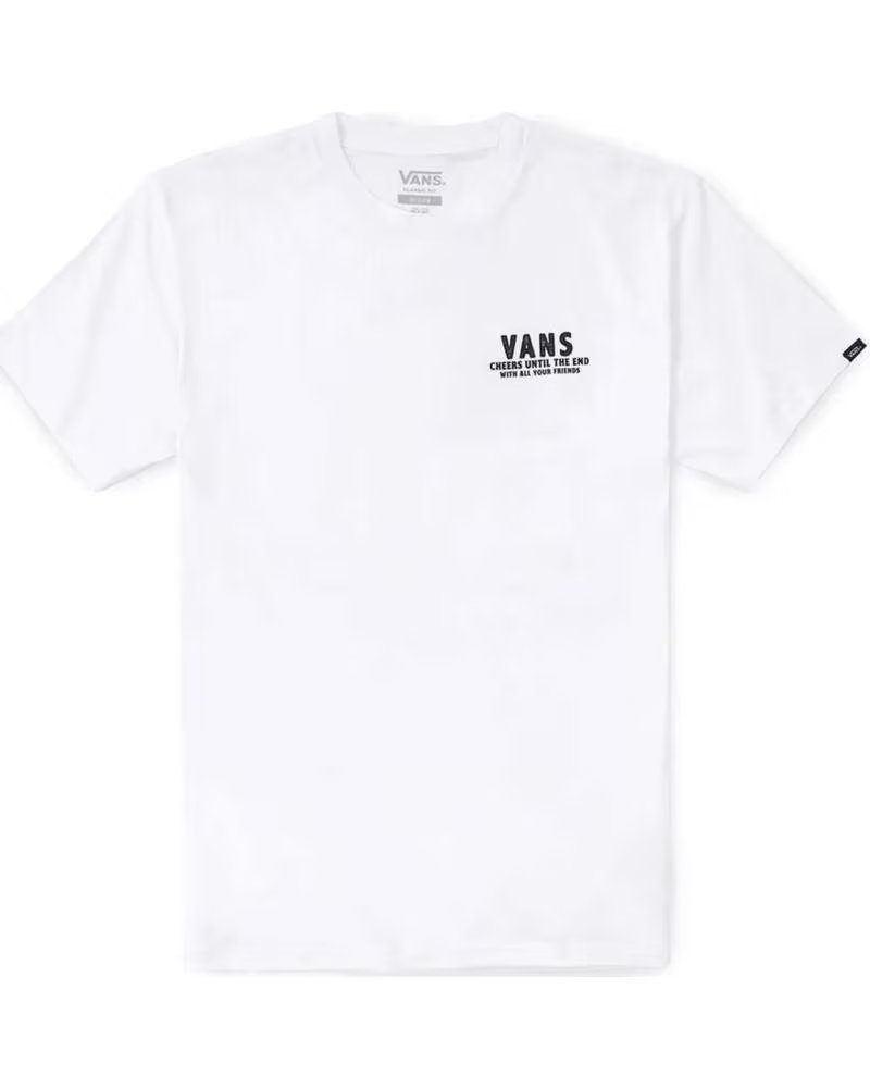 VANS OFF THE WALL CAMISETA DE MANGA CORTA VANS VN000KB9WHT1 EN BLANCO PARA HOM WHITE