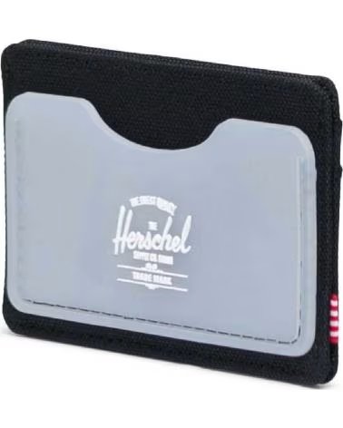 HERSCHEL HERSCHEL CHARLIE WALLET BLACK FOR MEN NEGRO