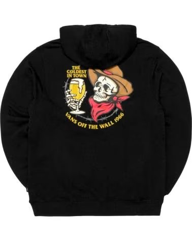 VANS OFF THE WALL SUDADERA CON CAPUCHA VANS EN PARA HOMBRE NEGRO