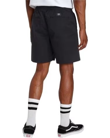 VANS OFF THE WALL VANS "OFF THE WALL" BLACK SHORTS FOR MEN NEGRO