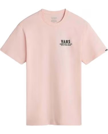 VANS OFF THE WALL VANS OFF THE WALL KURZARMSHIRT FÜR HERREN ROSA ROSA