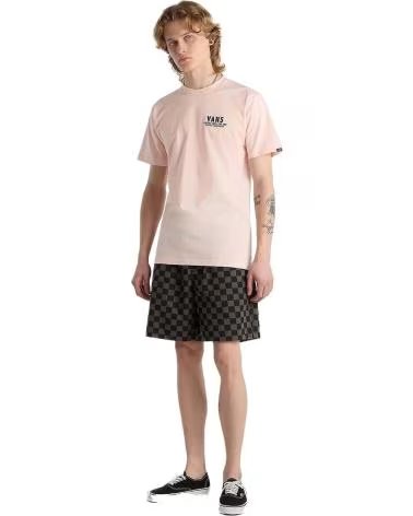 VANS OFF THE WALL VANS OFF THE WALL KURZARMSHIRT FÜR HERREN ROSA ROSA