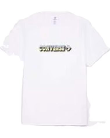 CONVERSE CAMISETA CONVERSE MANGA CURTA UNISSEX BLANCO