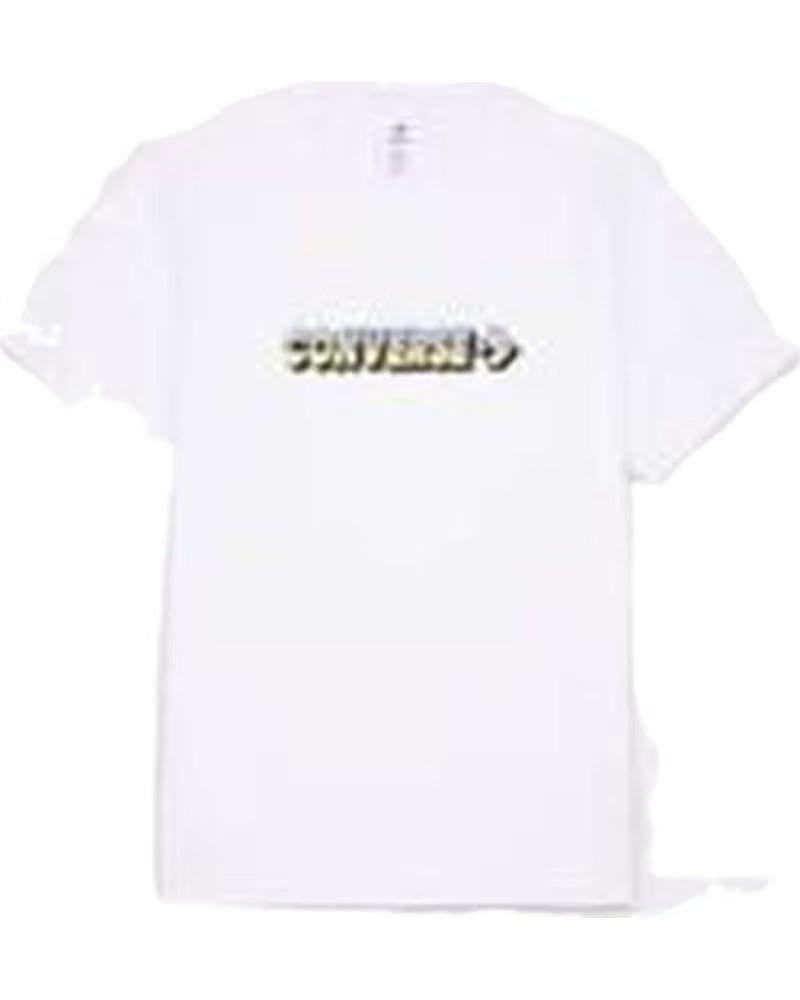 CONVERSE CAMISETA CONVERSE MANGA CURTA UNISSEX BLANCO