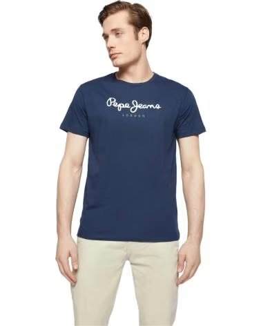 PEPE JEANS T-SHIRT PEPE JEANS À MANCHES COURTES POUR HOMME AZUL