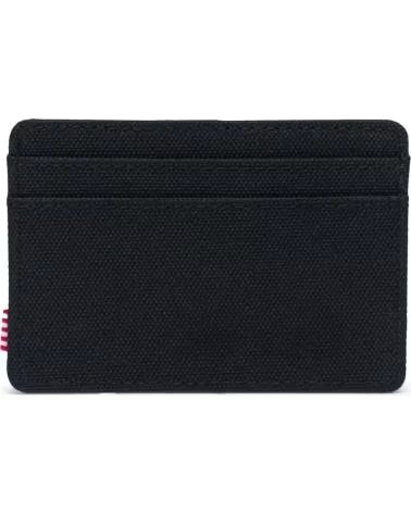 HERSCHEL CARTEIRA HERSCHEL CARTER PARA UNISSEX, PRETO E CINZA MULTICOLOR