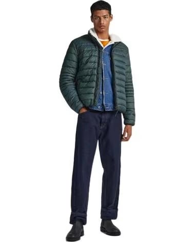 PEPE JEANS VESTE MATELASSÉE VERTE PEPE JEANS POUR HOMME VERDE