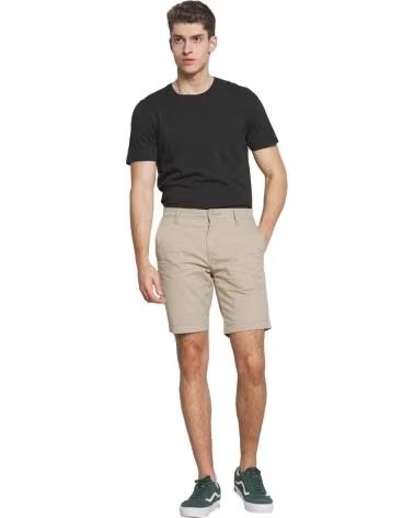 LEVIS PANTALÓN CORTO CHINO DE ALGODÓN BEIGE