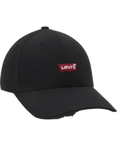LEVIS LEVI´S BLACK UNISEX CAP NEGRO