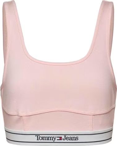 TOMMY HILFIGER TOMMY HILFIGER BIO-BAUMWOLL-SPORT-BH MIT LOGO FÜR DAMEN ROSA