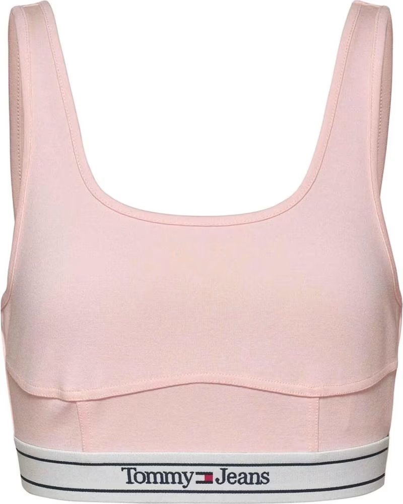 TOMMY HILFIGER TOMMY HILFIGER BIO-BAUMWOLL-SPORT-BH MIT LOGO FÜR DAMEN ROSA