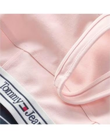 TOMMY HILFIGER TOMMY HILFIGER BIO-BAUMWOLL-SPORT-BH MIT LOGO FÜR DAMEN ROSA
