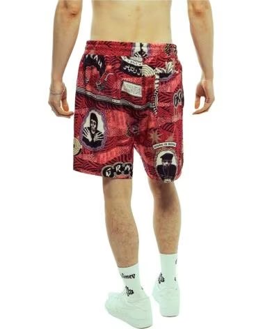 GRIMEY CUECA DE BANHO GRIMEY VERMELHA ESTAMPADA PARA HOMEM ROJO