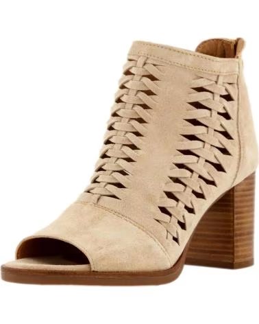 ALPE ALPE WOMEN´S HEELED SANDALS WITH BRAIDED DESIGN MARRON
